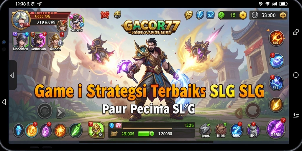 Screenshot gameplay GACOR77 menampilkan pertempuran yang mendebarkan.