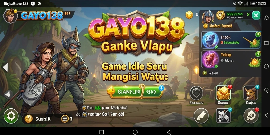 Tampilan gameplay GAYO138 dengan grafis yang menarik dan intuitif.