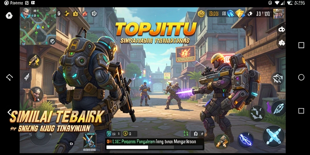 Gameplay menarik dari TOPJITU menampilkan berbagai aspek simulasi.